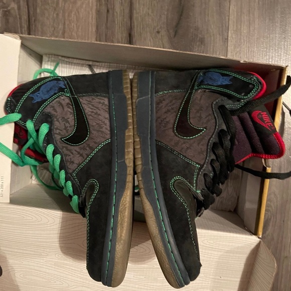 Nike SB Dunk High Twin Peak size 8 - Picture 2 of 9
